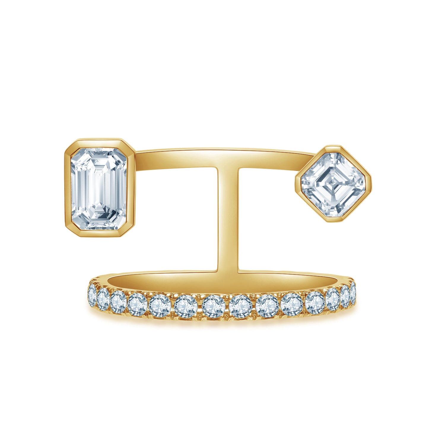 Brillar ブリジャール 0.6カラット イエローゴールド9号