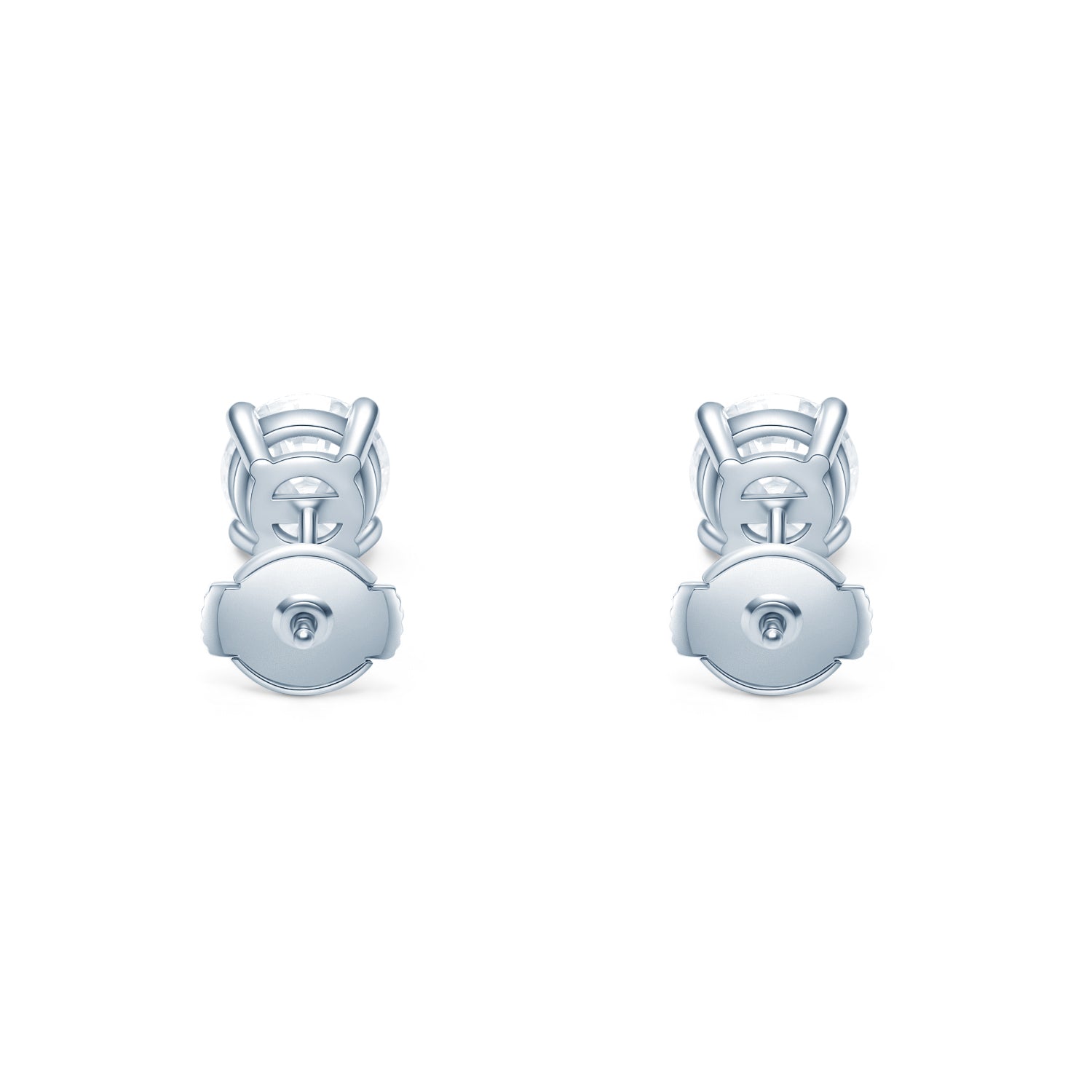 ペア】シンプル ラウンド スタッド ピアス ER019 – Brillar