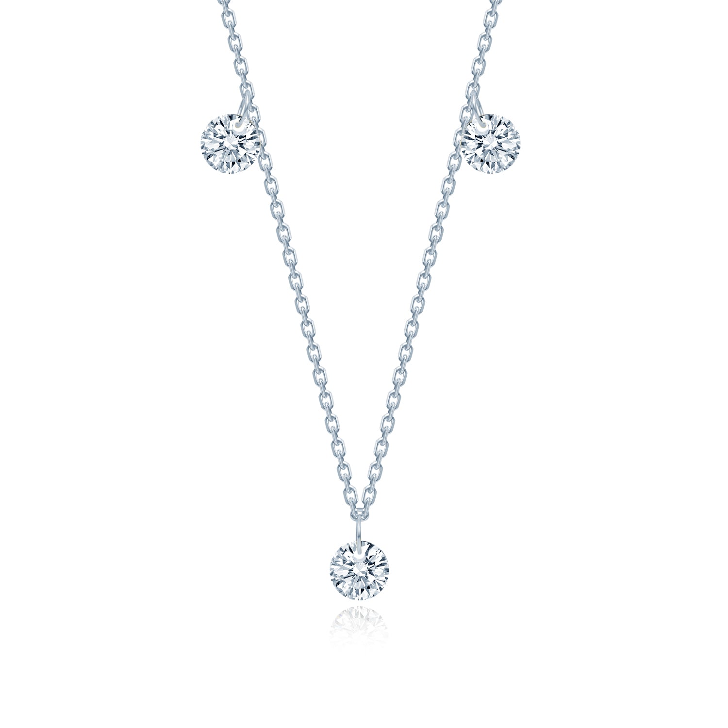 即納】レーザードリル ステーション ネックレス NE113PT – Brillar