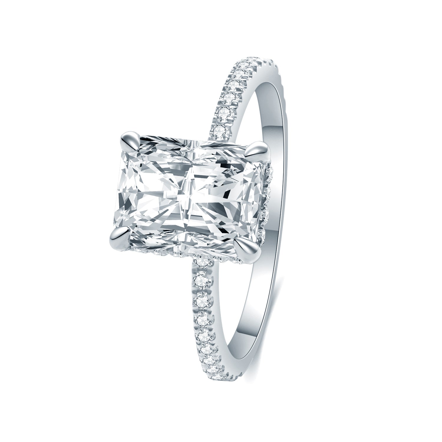 ラディアントカット 3/4エタニティ リング RI252 – Brillar